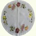 Hand embroidered round Placemats